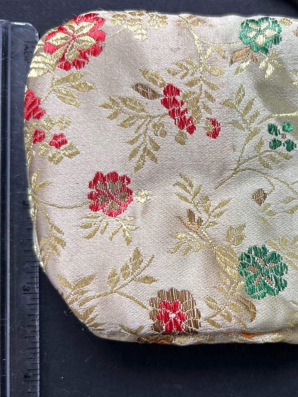Floral Drawstring Pouch - Picture 6 of 6